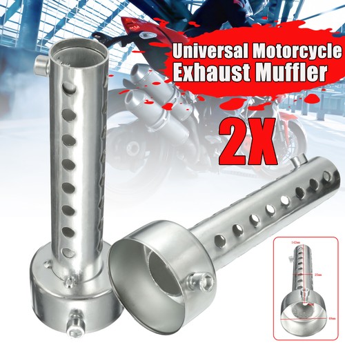 48mm motorcycle exhaust - 2x,