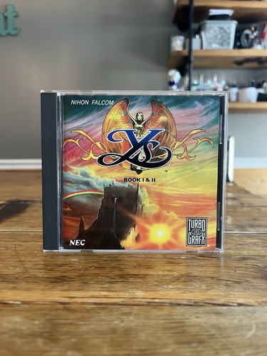 Books ii turbografx cd - ys,