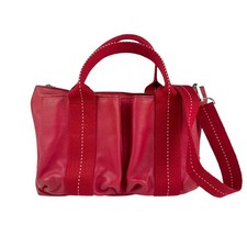 Borsa a tracolla originale HERMES Caravan Horizontal PM borsa a mano pelle...