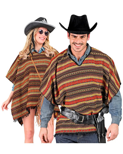 Poncho messicano per lui lei - lui, e