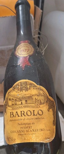 Bottiglia antica barolo - bottiglia,