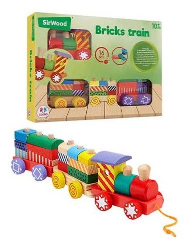 Globo trenino trainabile pz - trenino,