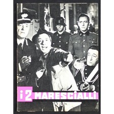 brochure I DUE 2 MARESCIALLI totò vittorio de sica corbucci curtis 1961