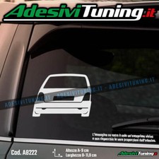 Adesivo Profilo Posteriore