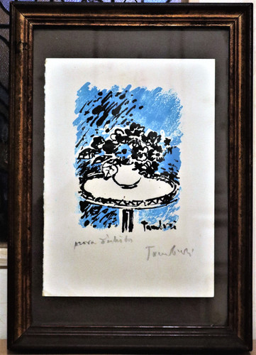 Quadro autore orfeo - d'autore, tamburi