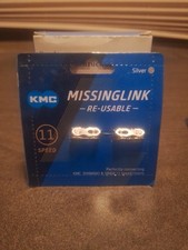 MissingLink Catena 11 Velocità Master Link Adatto per Catene KMC Shimano SRAM, Argento