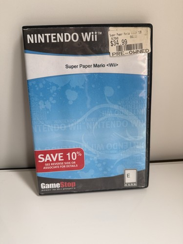 Super paper mario - paper, nintendo