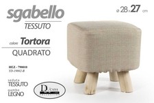 Pouf sgabello poggiapiedi - pouf,