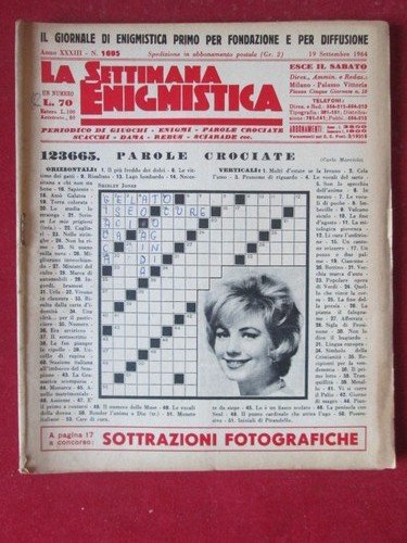 Settimana enigmistica 1695 - ,