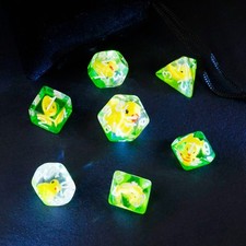 Set 7 Dadi Traslucidi