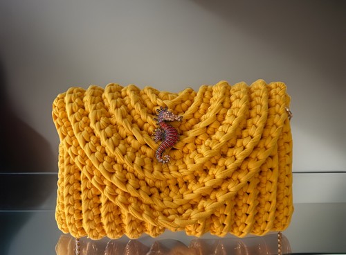 Borsa uncinetto donna - , in