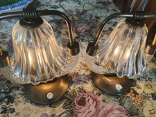 Coppia Abat-Jour in Ottone e