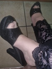 Scarpe Zoccoli Glitterati