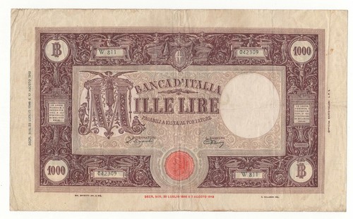 1000 lire grande - 1000,
