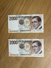 Lotto 2 Banconote Repubblica