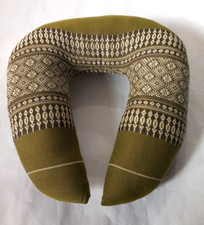 CUSCINO THAI PER COLLO-PER RILASSARSI IMBOTTITO VERDE