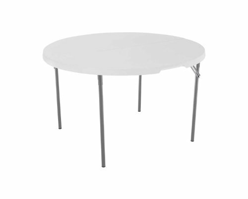 Tavolo rotondo pieghevole - , a