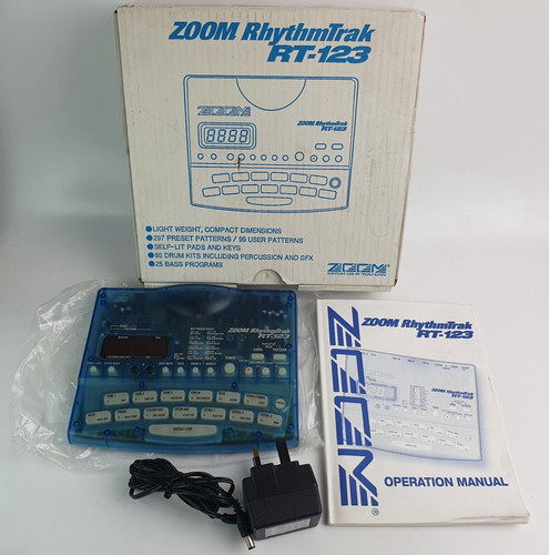 Zoom rhythmtrak 123 rt123 - zoom, rt-123