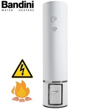 Scaldabagno misto legna - elettrico verticale, a basamento - BANDINI