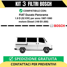 KIT BOSCH 3 Filtri tagliando