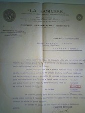 Letter "LA BASILESE AG