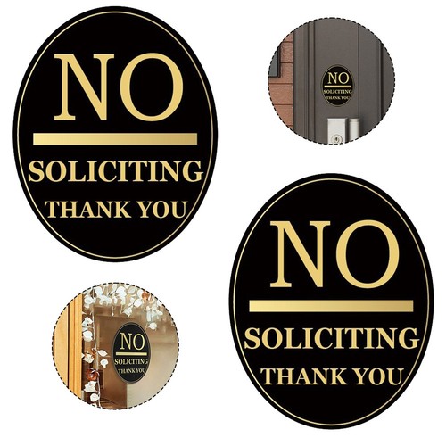 Solicitation insegne - no,