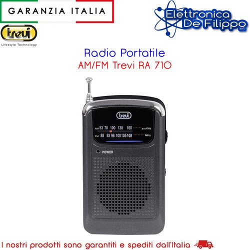 Radio portatile trevi - am/fm, ra