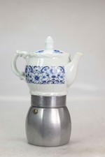 Caffettiera in ceramica vintage made in Italy