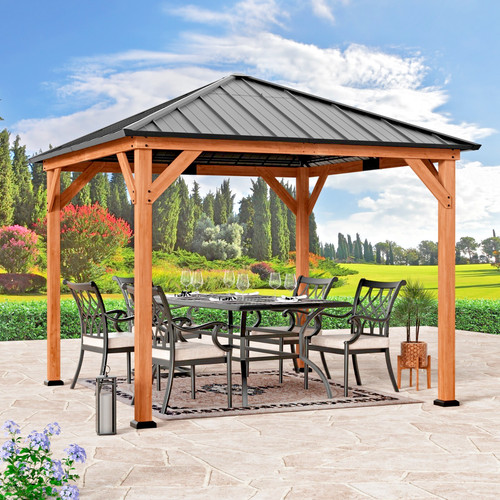 Outdoor permanent cedar framed - permanent,