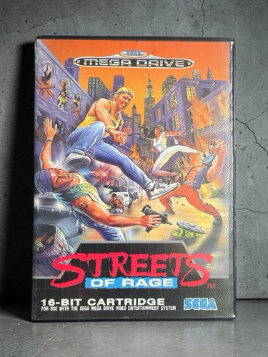 Jeu streets rage sur sega - jeu,