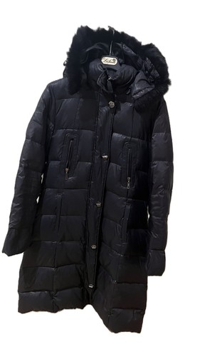 Piumino lungo donna nero - da,
