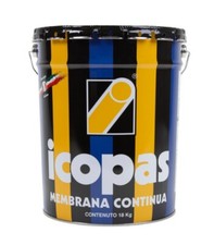 Icopas Membrana Liquida Bituminosa Impermeabilizzante per Terrazzi fusto 18 Kg.