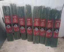 Bond 2 PIEDI - Pali da Giardino Robusti/Robusti in Bambù Rivestiti Verde #225 - Confezione da 200