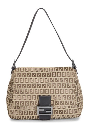 Fendi beige zucchino canvas - zucchino,