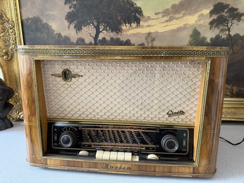 Antica radio valvole graetz - antica,