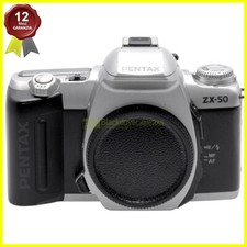 Fotocamera Pentax ZX-50 Quartz Date body reflex analogica autofocus a pellicola.
