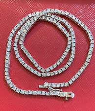 Collana catena tennis - , in