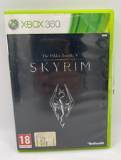The Elden Scrolls V Skyrim XBOX 360 Microsoft PAL ITA gioco usato COMPLETO mappa