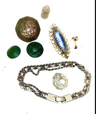 Lotto gioielli antichi e