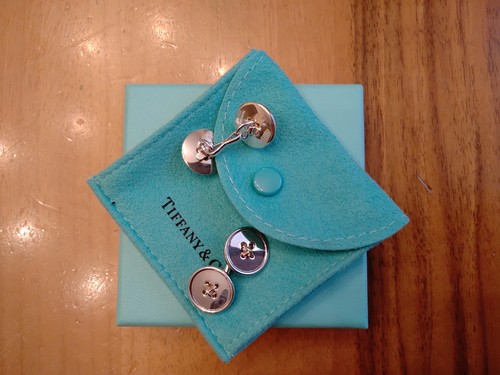 Gemelli tiffany doppio - gemelli, bottone
