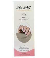 20 Strisce di Adesivi per Smalto in Gel Semipolimerizzato