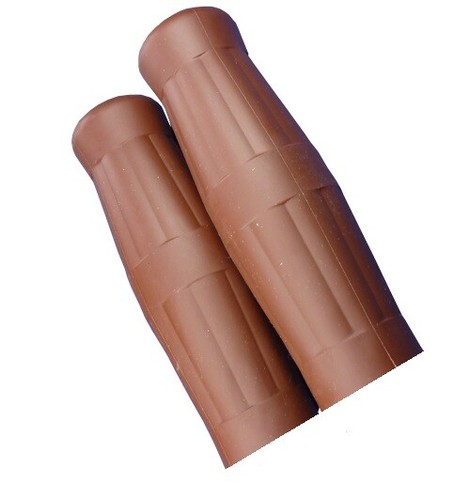 Manopole bottle gomma marrone