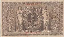 germania 2 banconote da 1000 marchi del 1910
