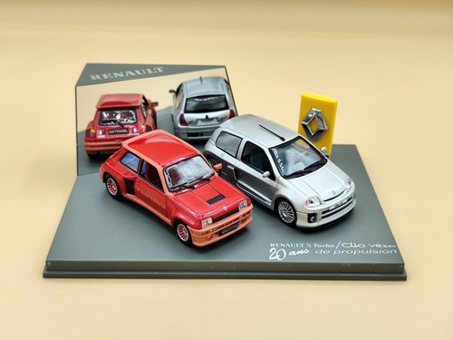 Coffret renault clio - 1/43,