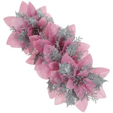  12 Pcs Stella Di Natale Fiore