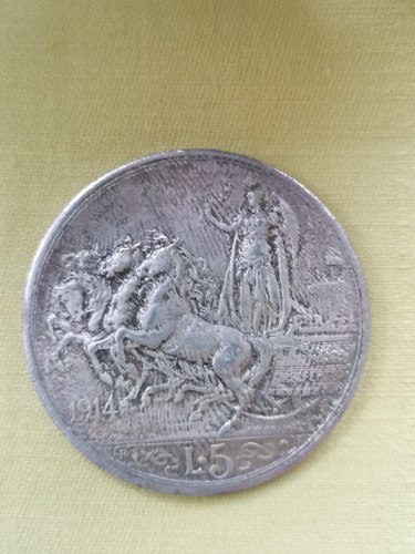 Moneta lire vittorio - ,