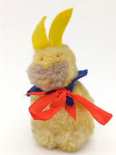 CONIGLIO  PUPAZZO D'EPOCA ANNI'60/70  - CENTIMETRI 12