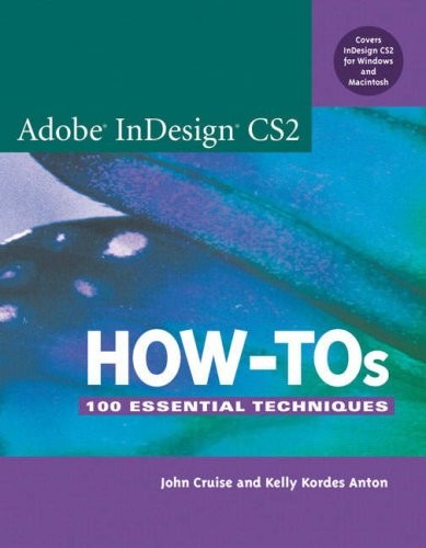 Adobe indesign cs2 how tos - adobe,