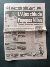 Gazzetta dello sport anno 1995