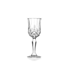 Rcr Cristalleria Italiana Opera - 5 - Set Da 6 Bicchieri Liquore In Cristallo
